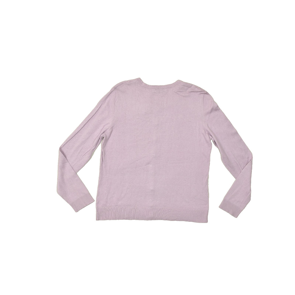 New York & Company 7th Avenue Design Studio Women XXL Purple Button Front Cardig - Picture 2 of 8